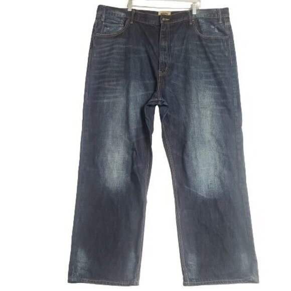 Foundry Supply Co. Big and Tall Denim Blue Jeans Size W48 x L32 - Picture 1 of 7